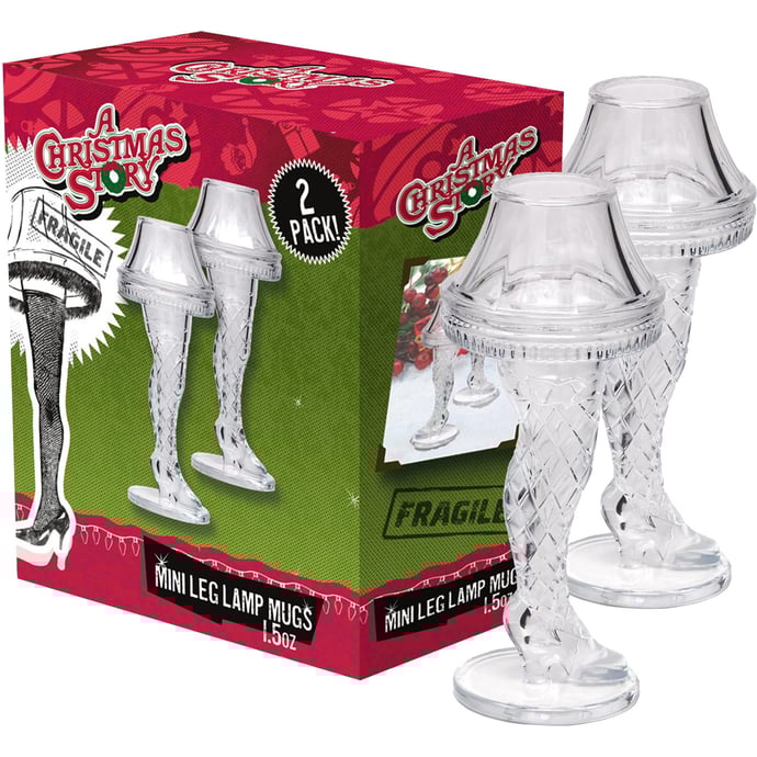 Spoontiques Leg Lamp Shot Glasses