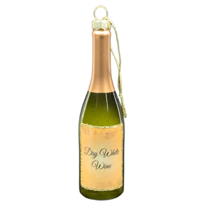 Tri Connect White Wine Ornament