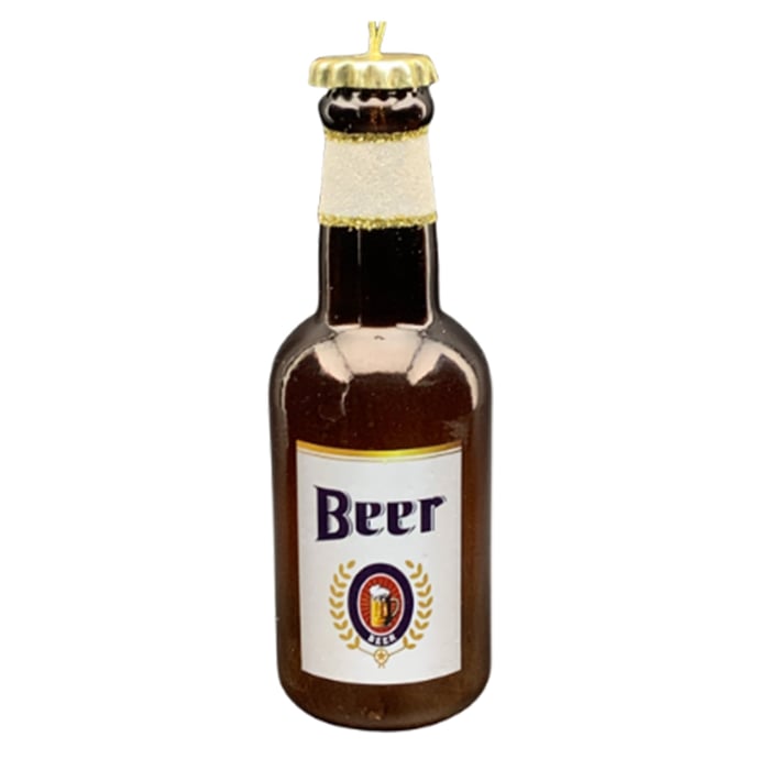 Tri Connect Beer Bottle Ornament