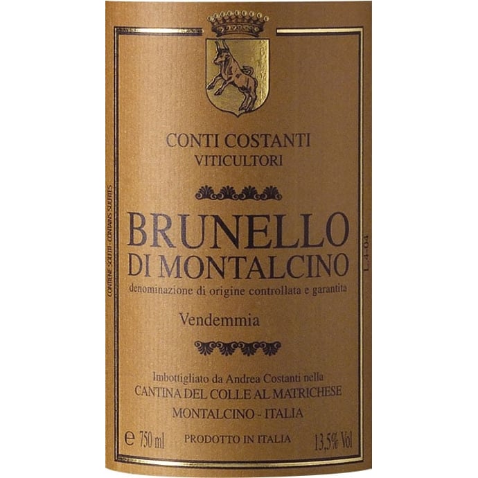Costanti Brunello di Montalcino 2017