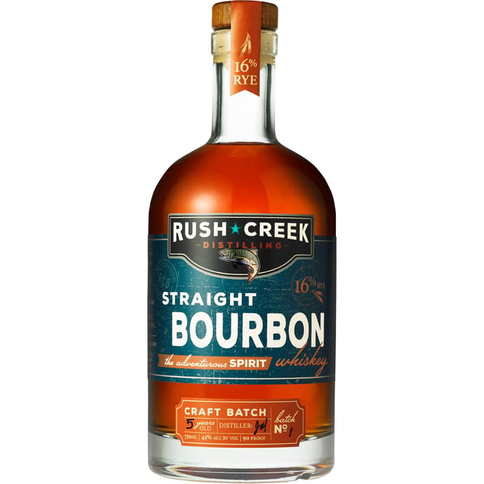 Rush Creek Distilling Bourbon Whiskey