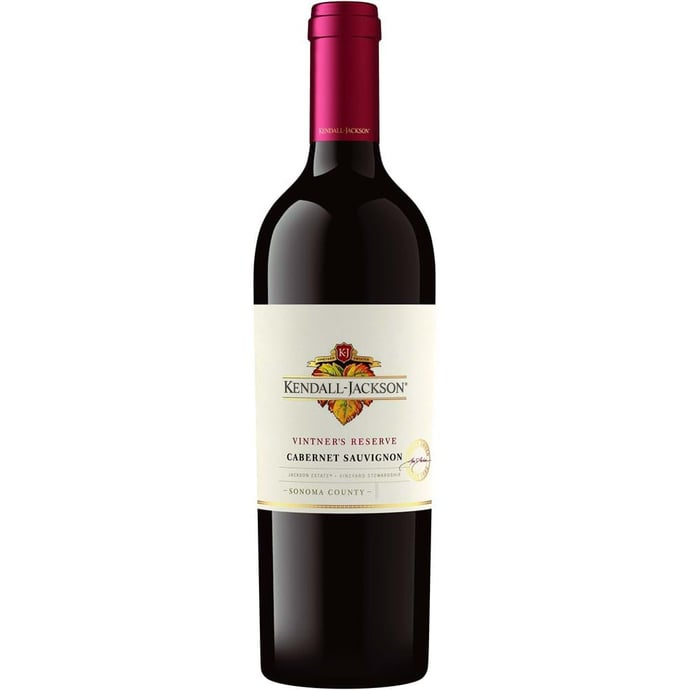 Kendall Jackson Cabernet Sauvignon Vintner's Reserve 2020 Half Bottle