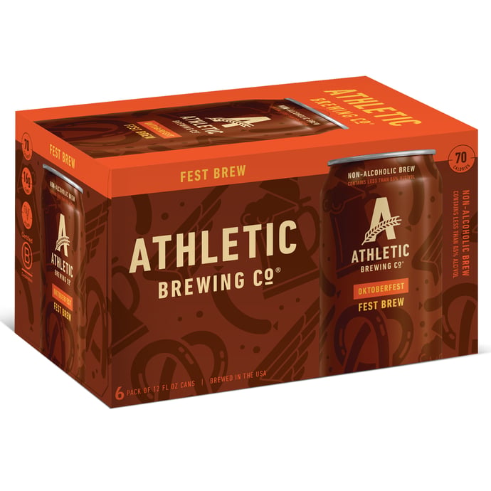 Athletic Brewing Oktoberfest Non-Alcoholic Festbier
