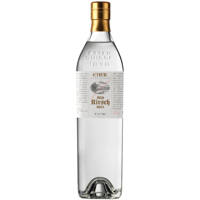 Etter Suisse Wild Kirsch Eau de Vie 2013