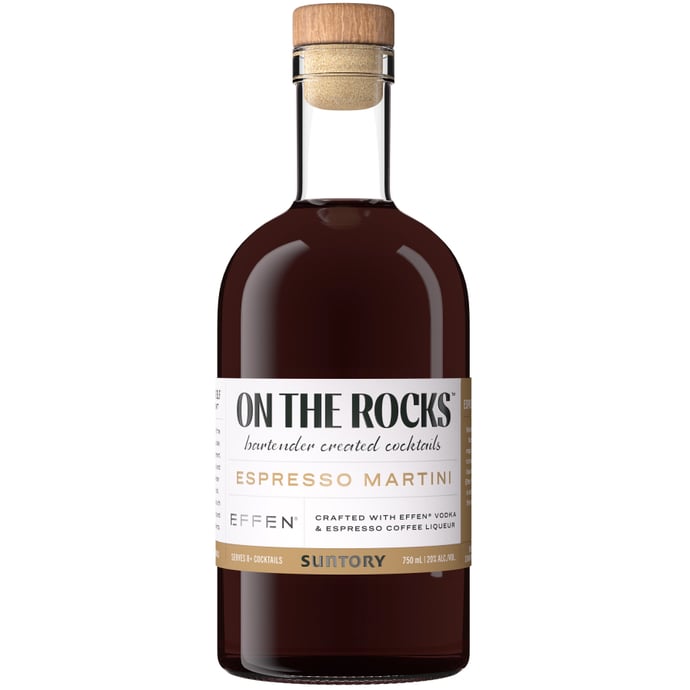 On The Rocks Premium Cocktails The Espresso Martini Made With Effen Vodka
