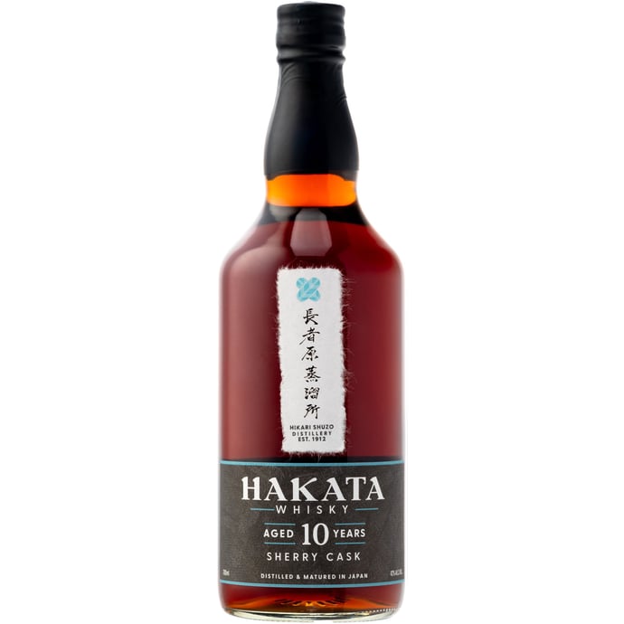 Hakata Whisky 10 year old Sherry Cask Koji Fermented Malt Whisky