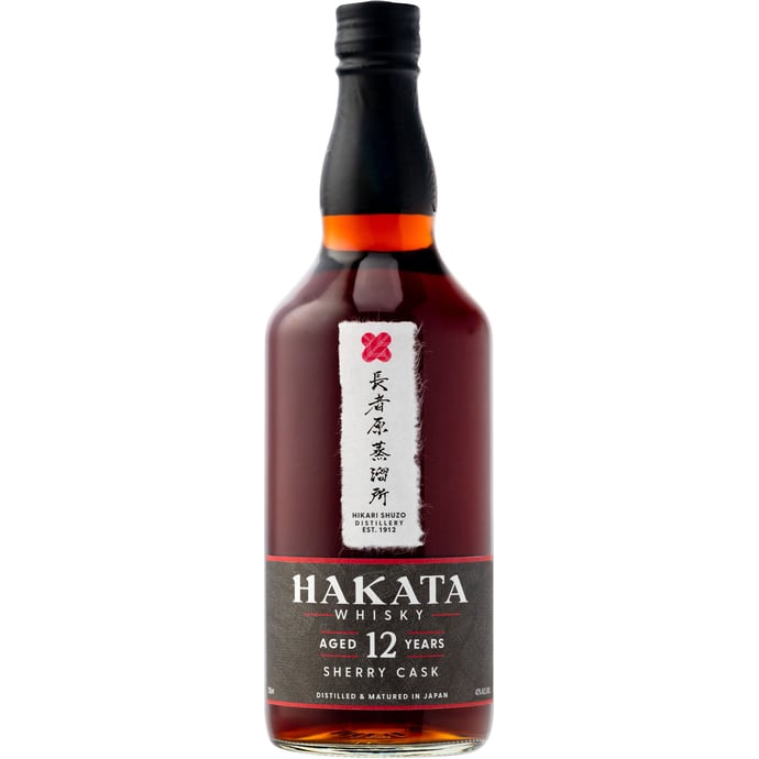 Hakata Whisky 12 year old Sherry Cask Koji Fermented Malt Whisky