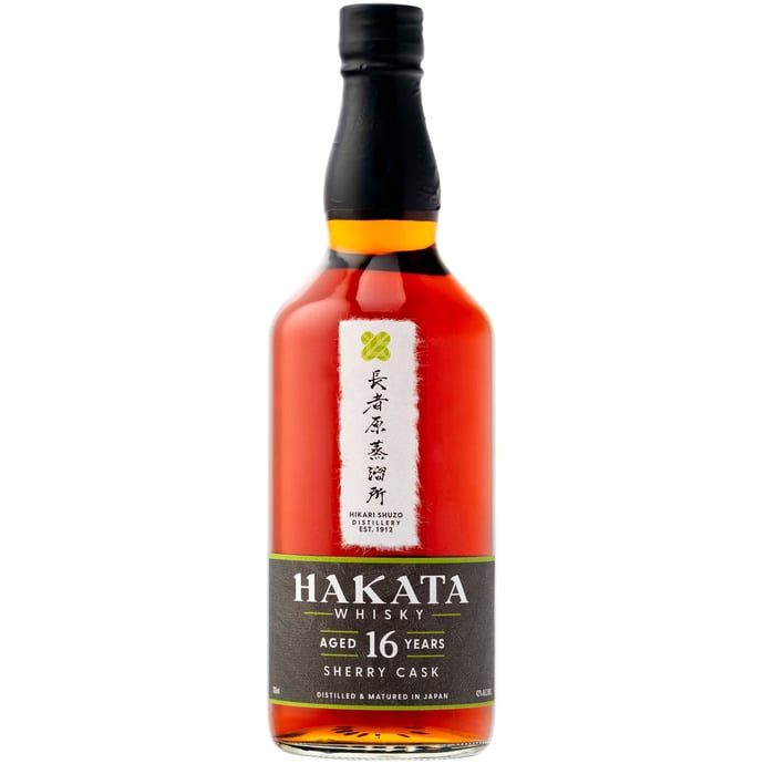 Hakata Whisky 16 year old Sherry Cask Koji Fermented Malt Whisky
