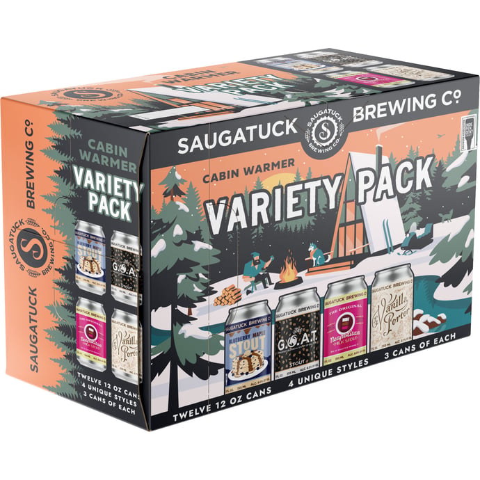Saugatuck Cabin Warmer Variety Pack