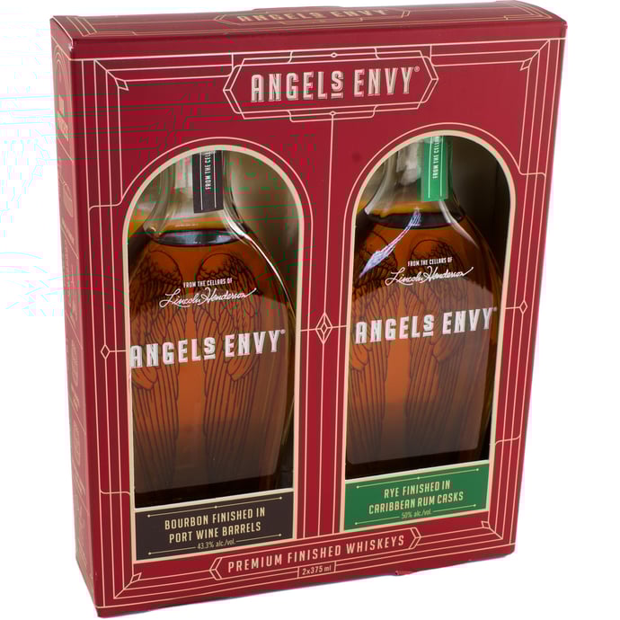 Angel's Envy Bourbon & Rye Gift Set