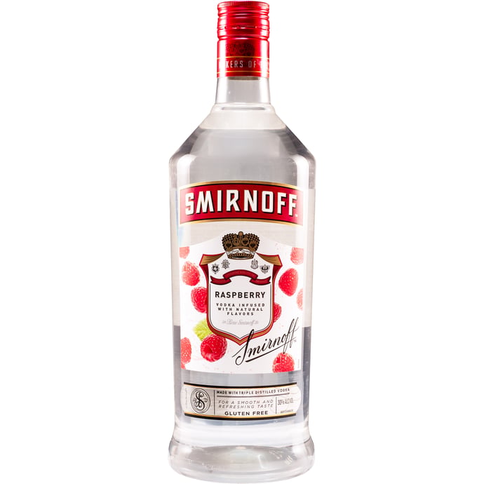 Smirnoff Raspberry Twist Vodka PET