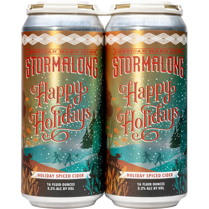 Stormalong Cider Happy Holidays