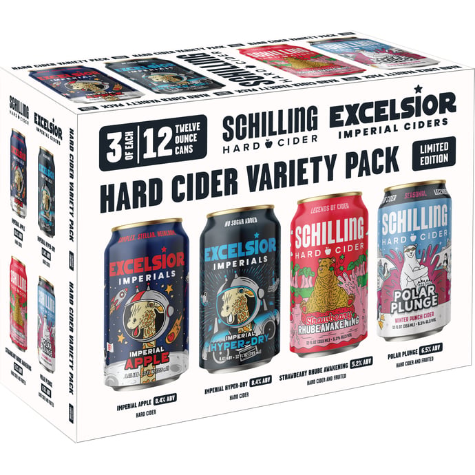 Schilling Hard Cider Variety Pack
