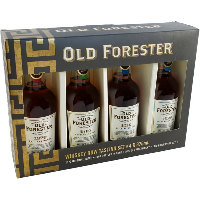 Old Forester Whiskey Row Tasting Set 4pk