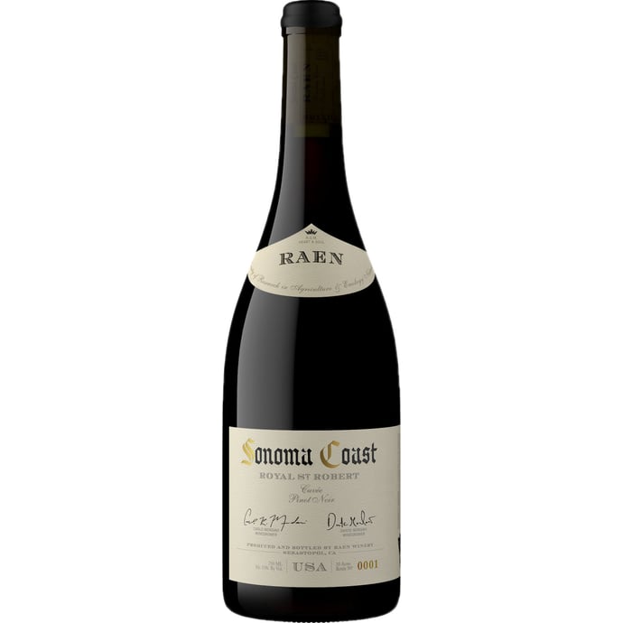 Raen Pinot Noir Royal St Robert Sonoma Coast 2020