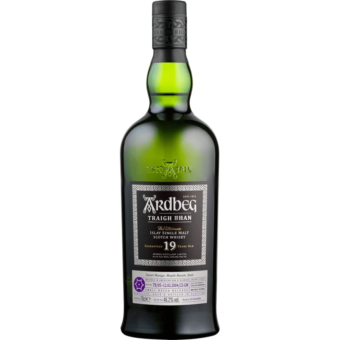 Ardbeg Traigh Bhan 19 year old Islay Single Malt Batch # 5 Limited Release 2023