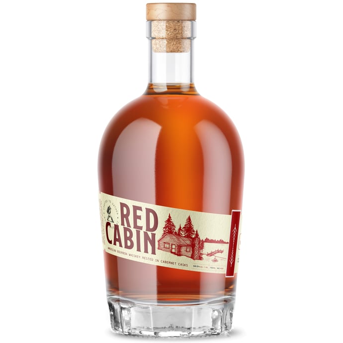 Central Standard Distillery Red Cabin Bourbon Finished in Cabernet Casks