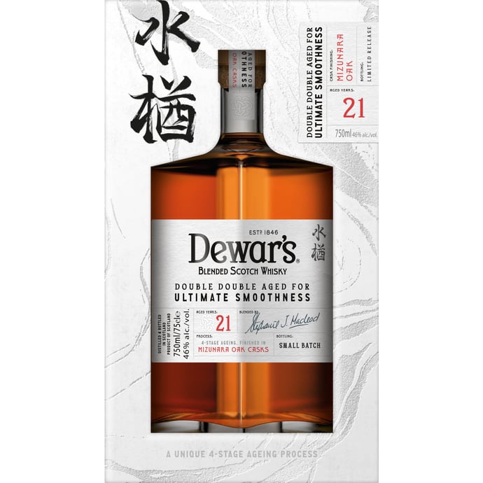 Dewar's Double Double 21 year old Mizunara Cask Finished