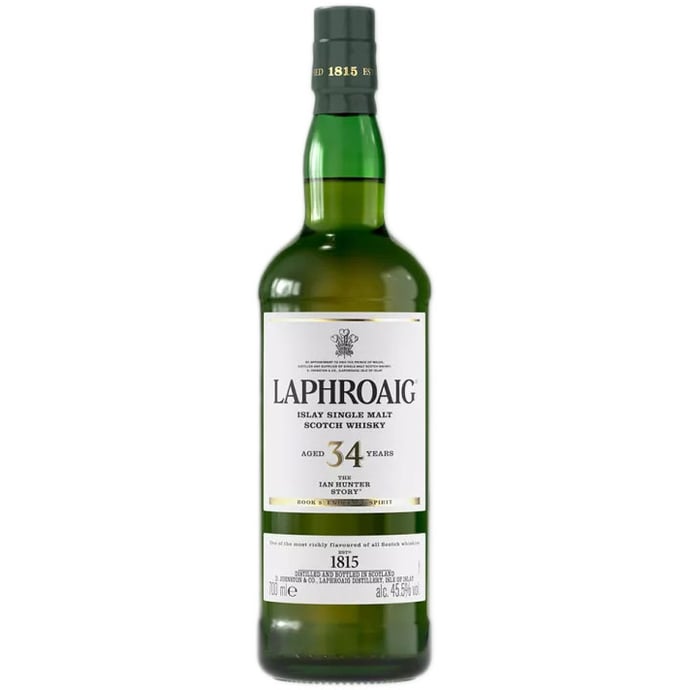 Laphroaig 34 year old The Ian Hunter Story Part V Limited Release 2023
