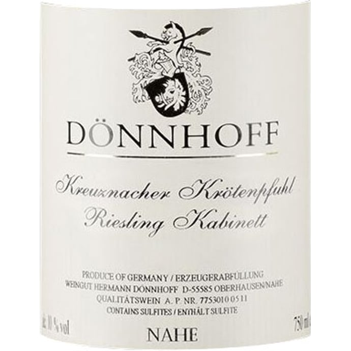 Donnhoff Kreuznacher Krotenpfuhl Riesling Kabinett 2021