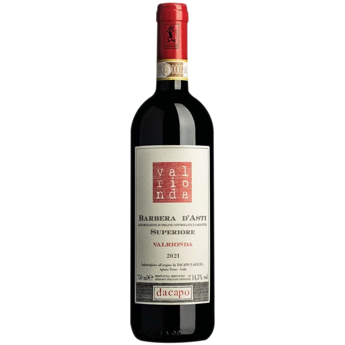 Dacapo Barbera d'Asti Superiore Valrionda 2021