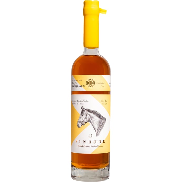 Pinhook Bourbon Small Batch Binny's Handpicked Distilled at Castle & Key 2023