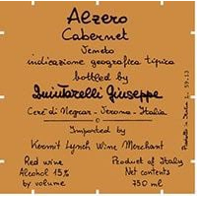 Giuseppi Quintarelli Alzero Cabernet 2015