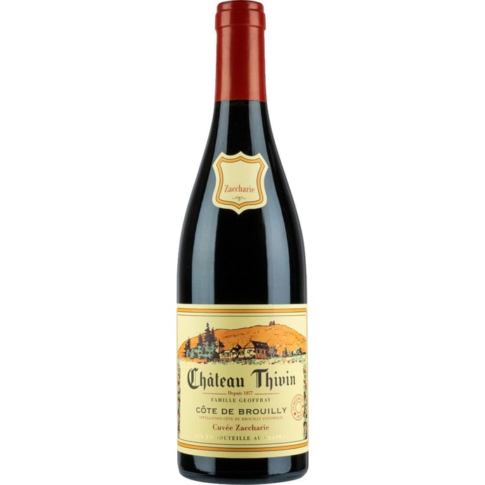 Chateau Thivin Cote de Brouilly Cuvee Zaccharie 2022