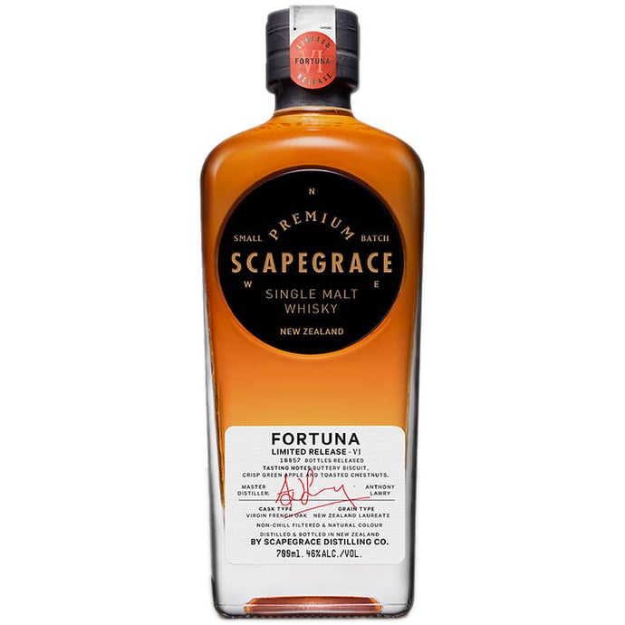 Scapegrace Fortuna VI French Oak Aged New Zealand Single Malt