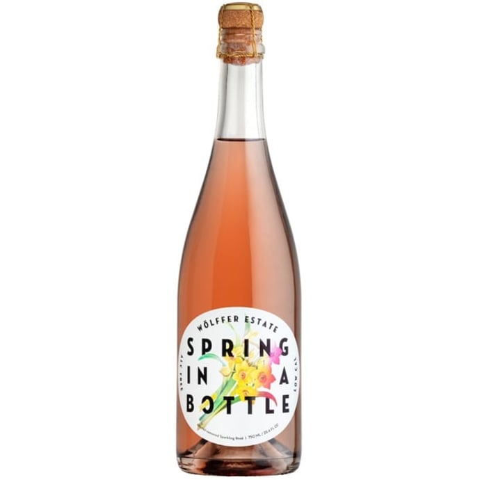 Wolffer Estate Non-Alcoholic Sparkling Rose Spring in a Bottle