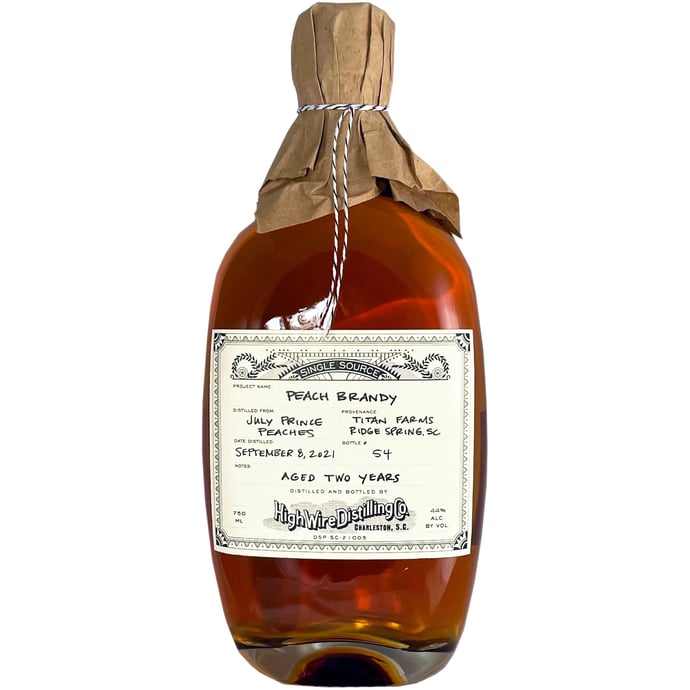 High Wire Distilling Peach Brandy