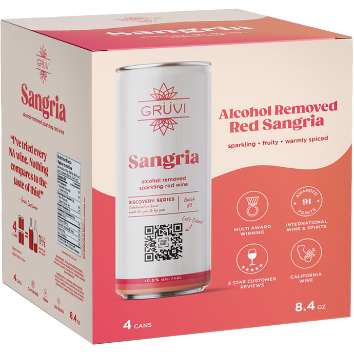 Gruvi Sangria Non-Alcoholic Wine