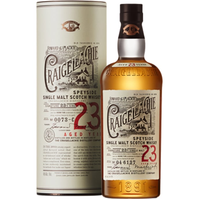 Craigellachie 23 year old Oloroso Cask Finish Exceptional Cask Series 1999
