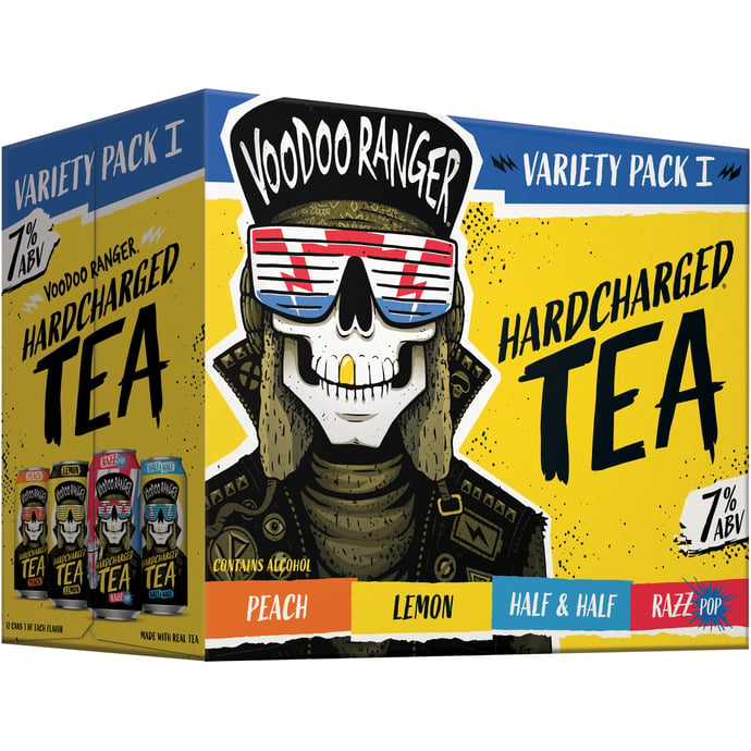 New Belgium Voodoo Hardcharged Tea Variety