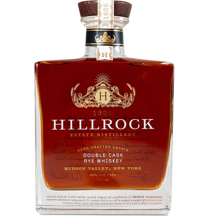 Hillrock Estate Double Cask Rye Sauternes Cask Finish