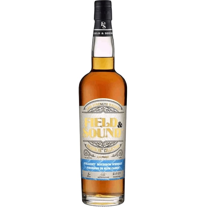 Long Island Spirits Field & Sound Straight Bourbon Rum Cask Finish Barrel Strength