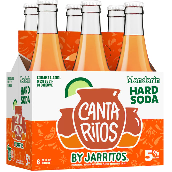 Cantaritos Mandarin Hard Soda
