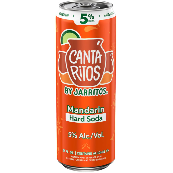 Cantaritos Mandarin Hard Soda