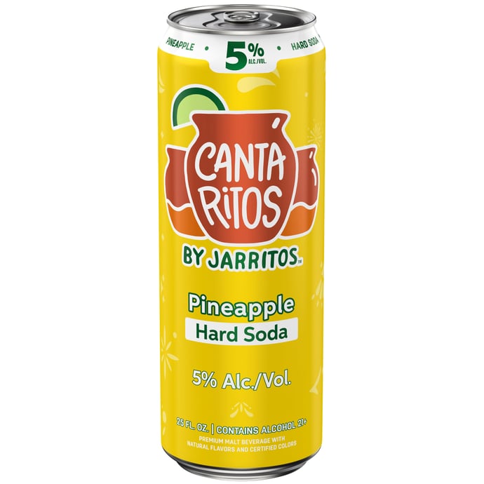 Cantaritos Pineapple Hard Soda