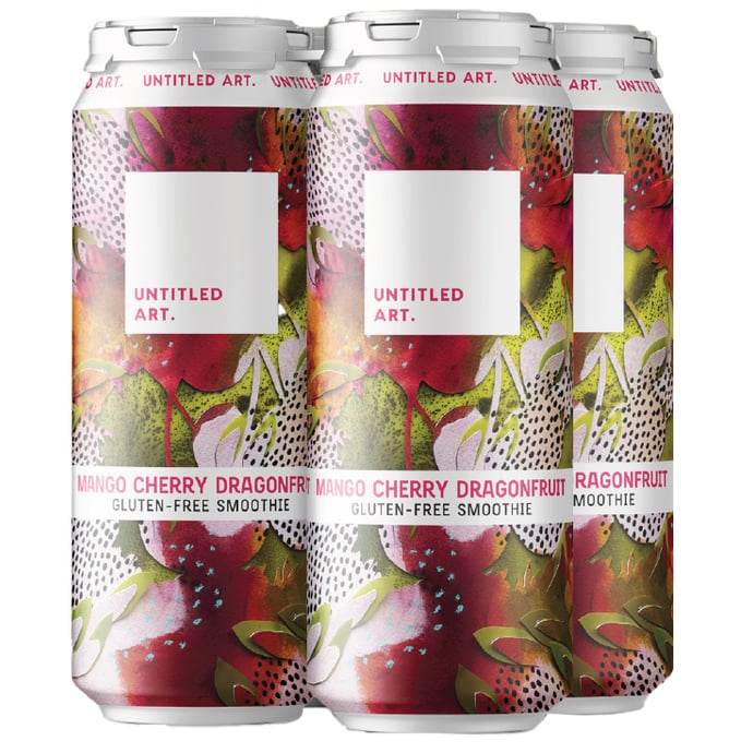 Untitled Art Mango Cherry Dragonfruit Gluten-Free Smoothie
