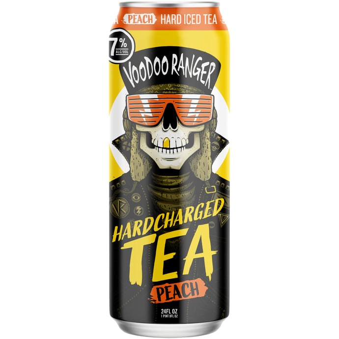New Belgium Voodoo Hardcharged Tea Peach