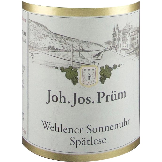 J J Prum Wehlener Sonnenuhr Riesling Spatlese 2022