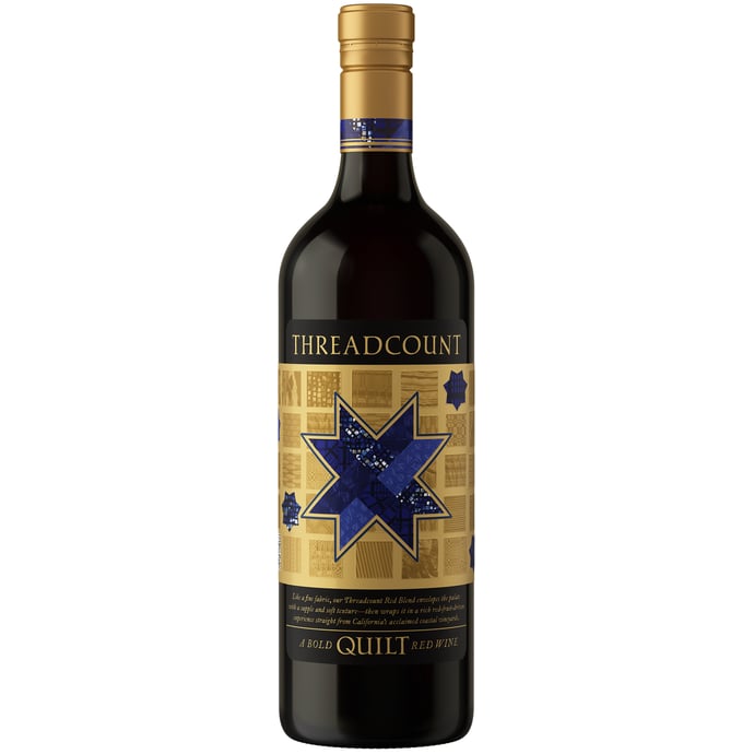 Quilt Threadcount Red Blend