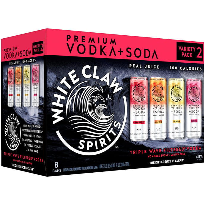 White Claw Vodka + Soda Variety Pack #2