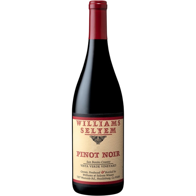 Williams Selyem Pinot Noir Vista Verde Vineyard 2021