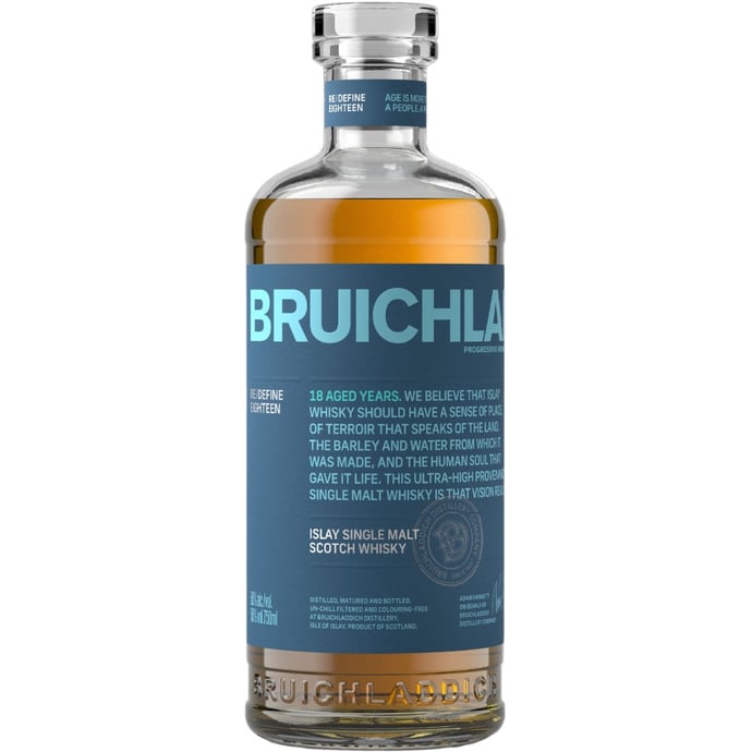 Bruichladdich 18 year old Islay Malt Re/Define Eighteen