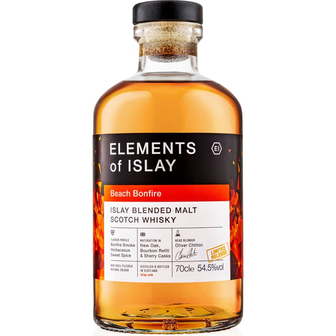Elements of Islay Beach Bonfire Single Malt Scotch Whisky