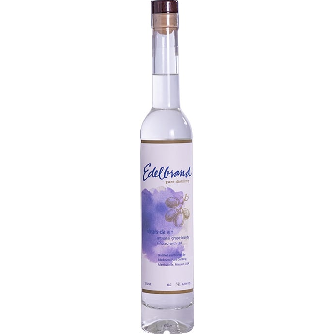 Edelbrand Vinars da Vin Artisanal Grape Brandy Infused with Dill