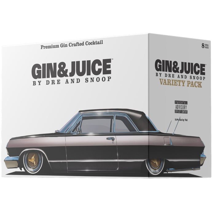 Gin & Juice Variety 8 Pack Cans