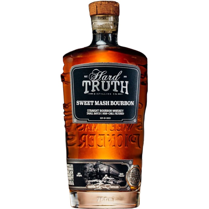 Hard Truth 5 year old Wheated Sweet Mash Bourbon Bottled in Bond